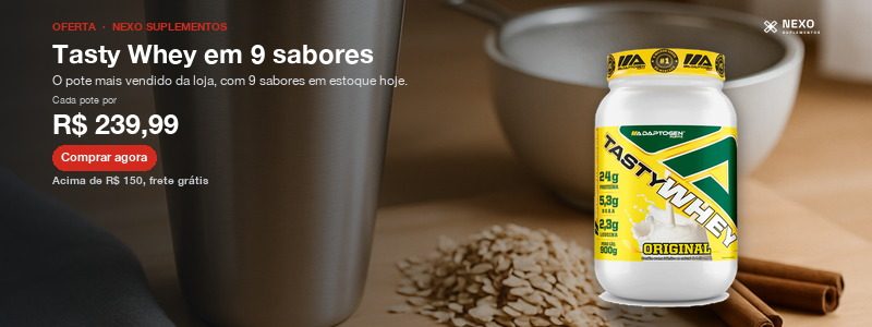 Tasty Whey em nove sabores